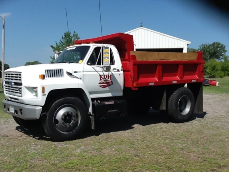 EDH Excavating Inc truck